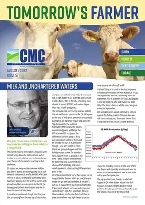 CMC Newsletter August 2022 Front Cover
