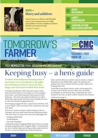 CMC Newsletter December 2022 Front Cover