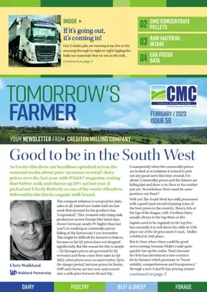 CMC Newsletter February 2023 Front Cover