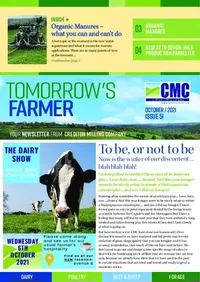 CMC Newsletter October 2021 Front Cover
